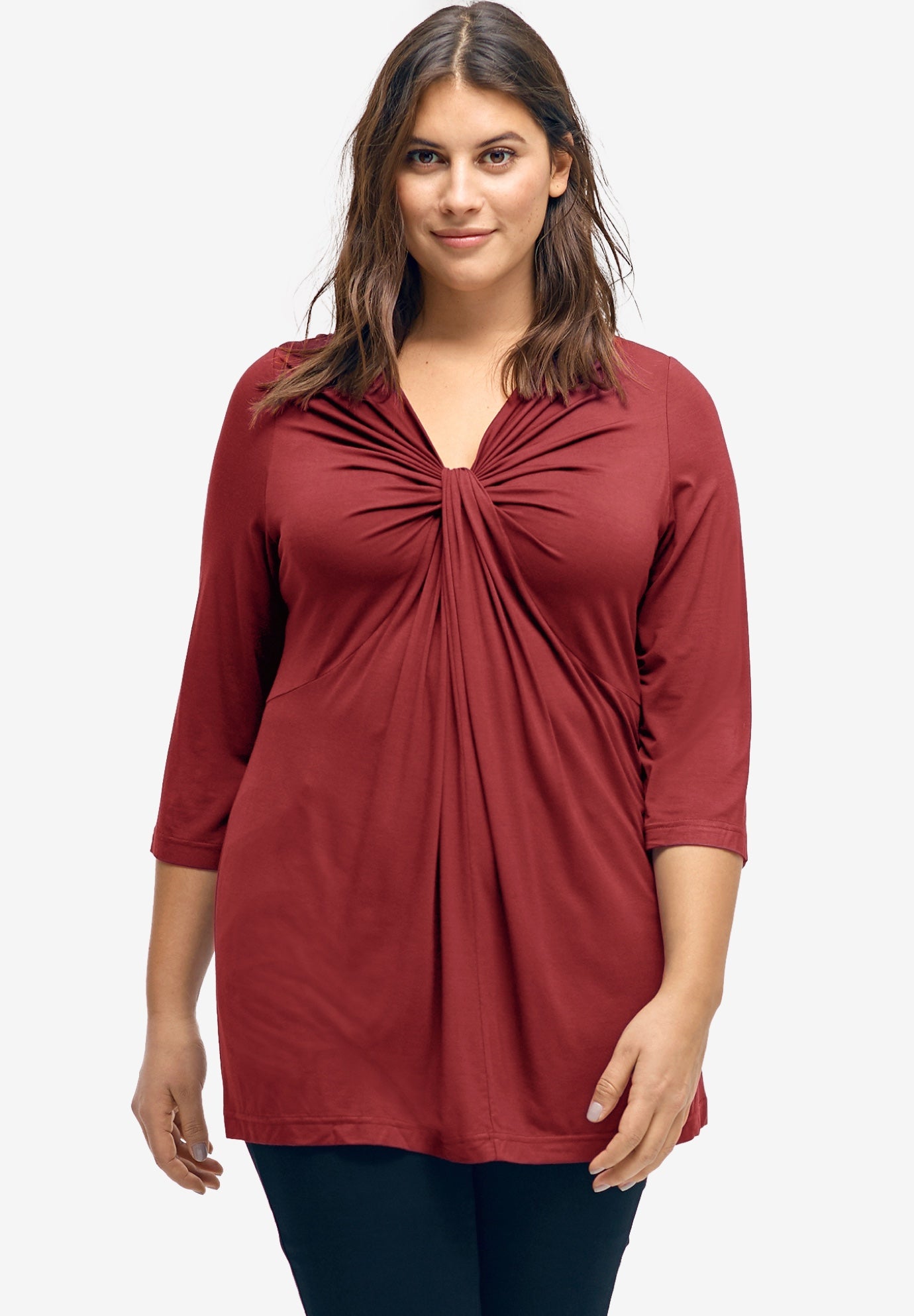 Twisted KnotFront Tunic Jessica London