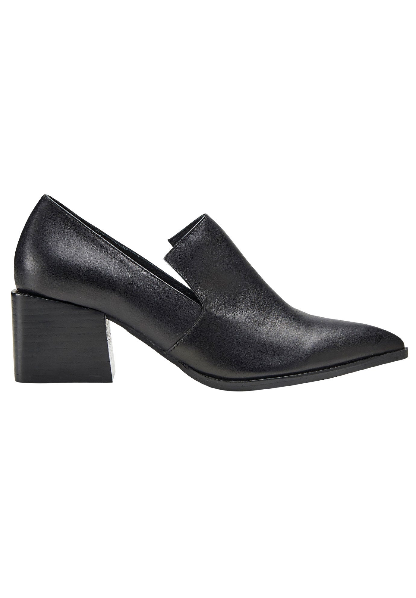 monogram casual style plain leather block heels