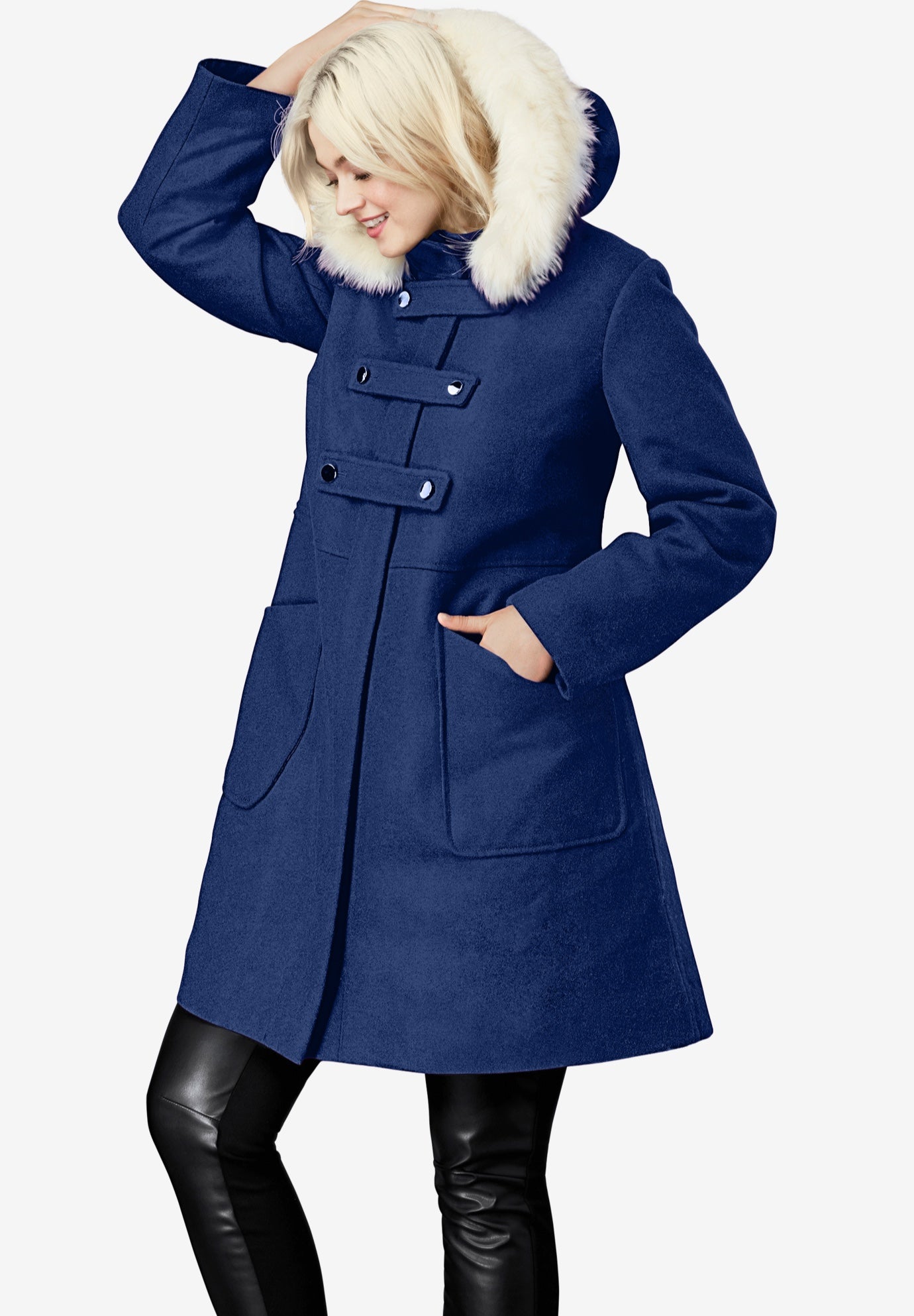 Jessica london faux fur coat shop