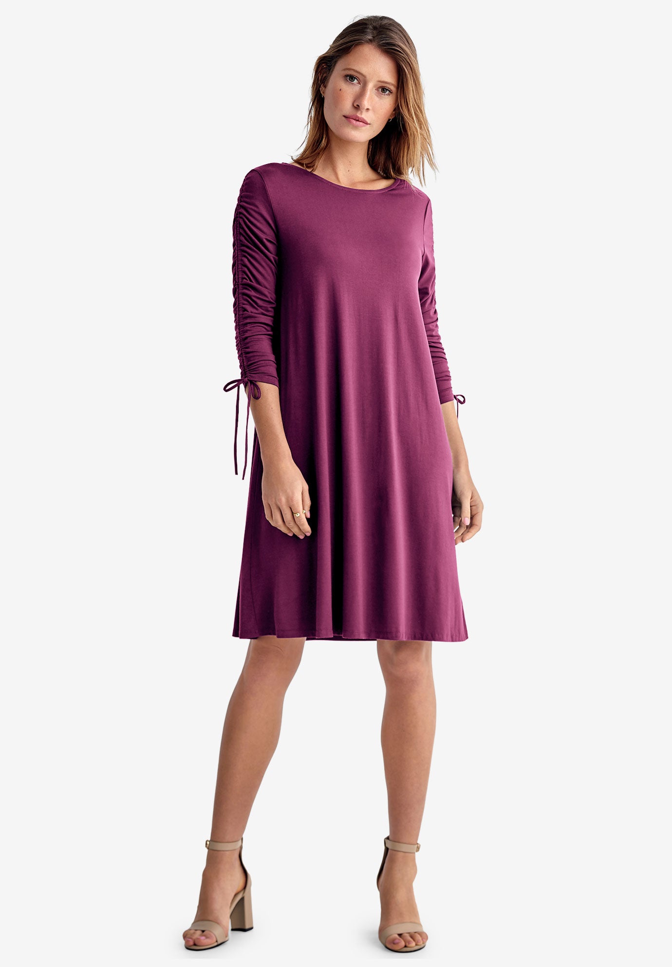 full length knit dress