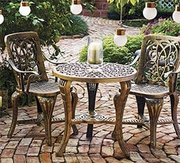 shop Bellagio 3-Pc. Bistro Set