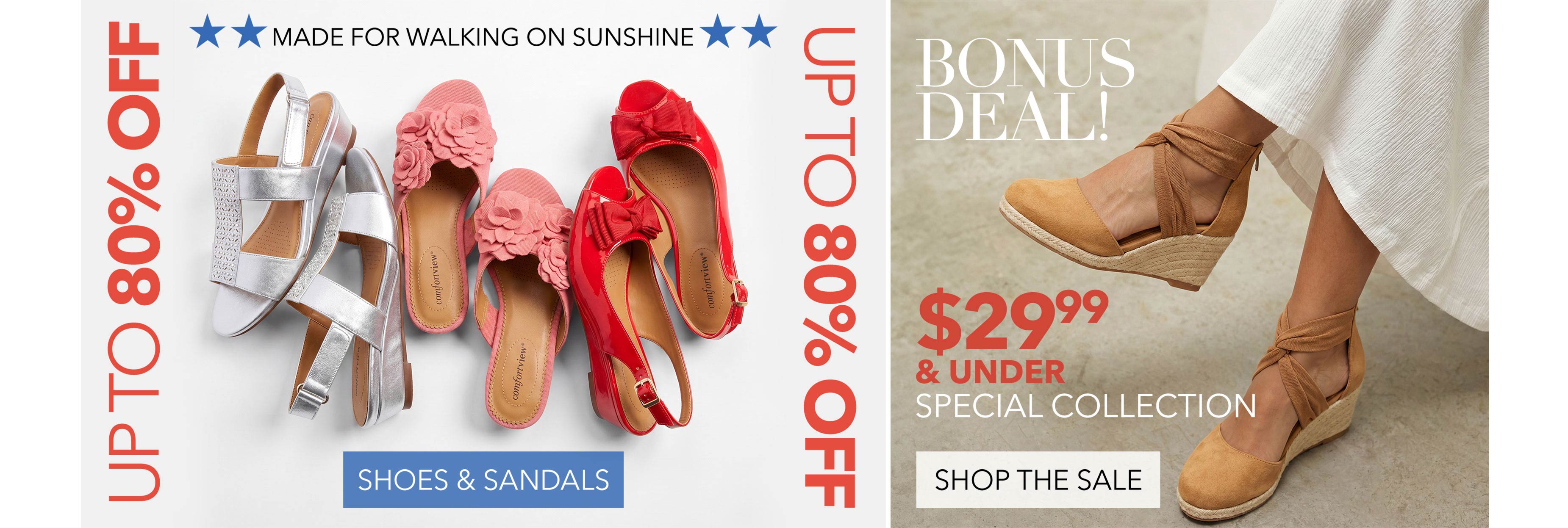 Upto 80% Off Shoes & Sandals