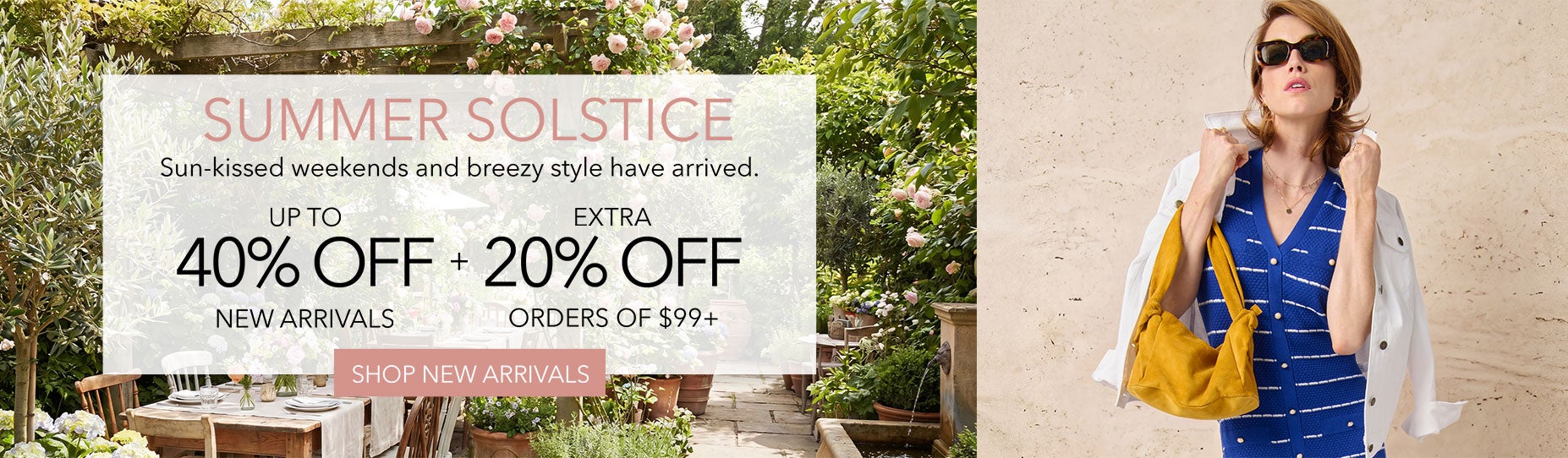 Summer Solstice Shop New Arrivals
