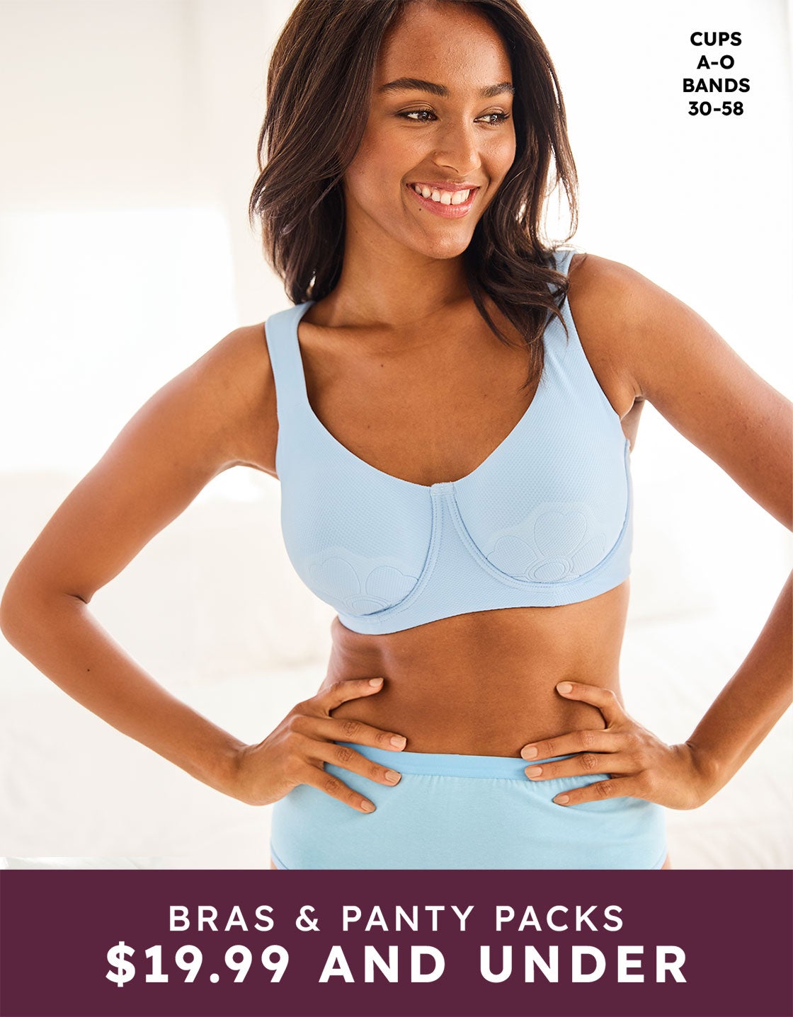 BRAS & PANTY PACKS $19.99 AND UNDER
