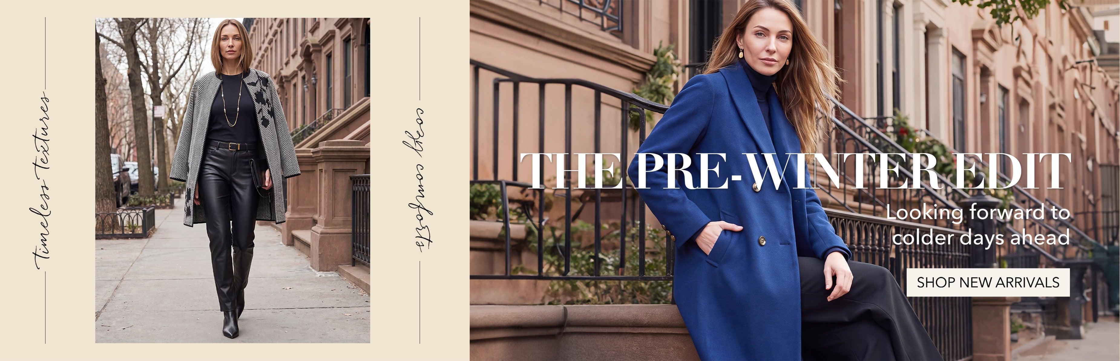 THE PRE WINTER EDIT SHOP NEW ARRIVALS