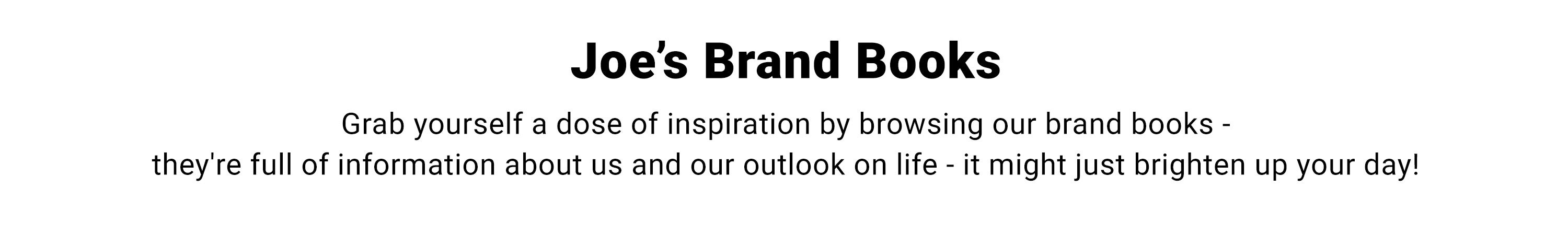 Brand Books