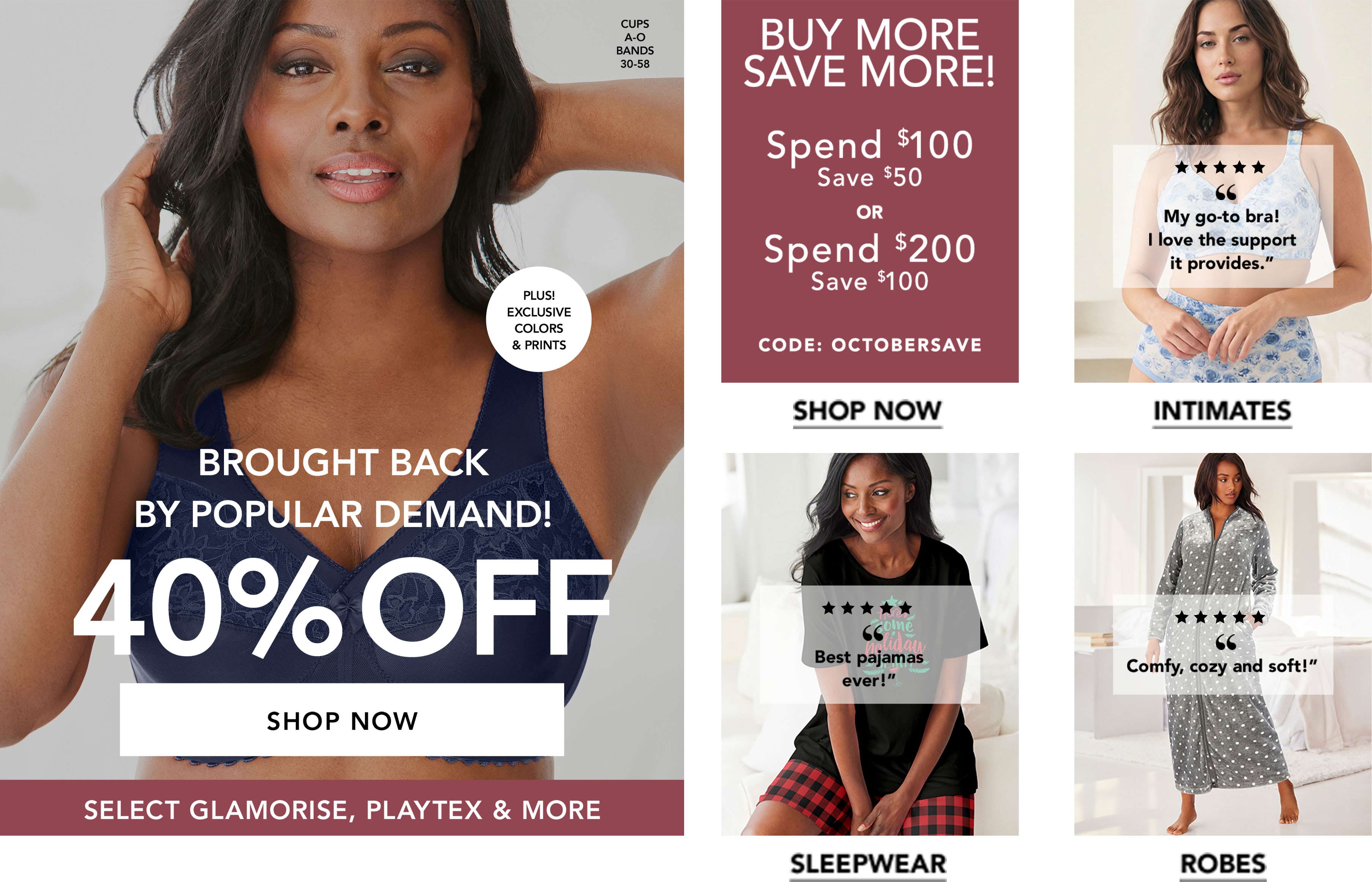 40% OFF MUST HAVE BRANDS SHOP THE SALE