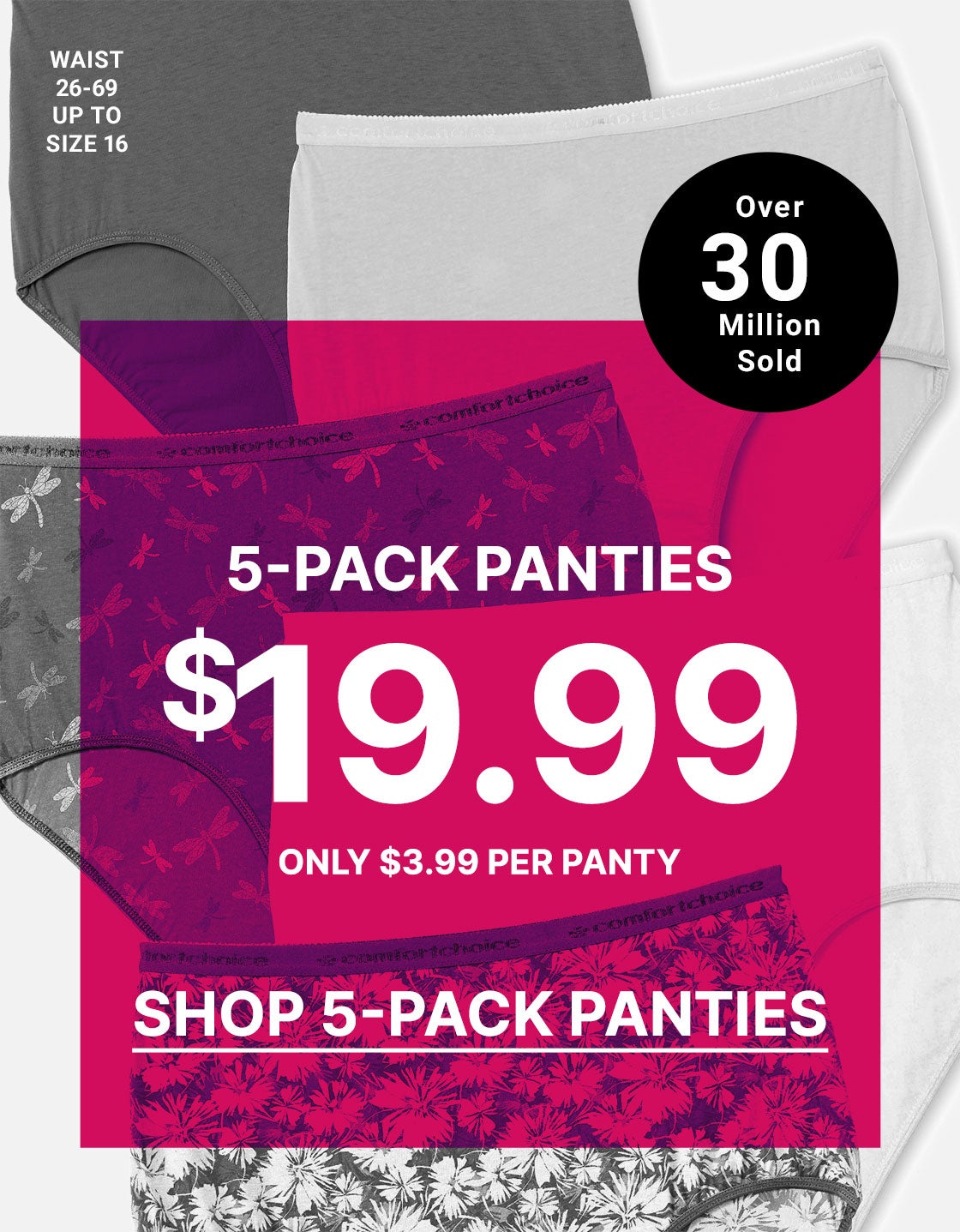 Shop 5-Panty Packs