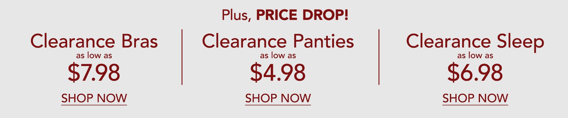  500+ starting at $9.98 SHOP CLR