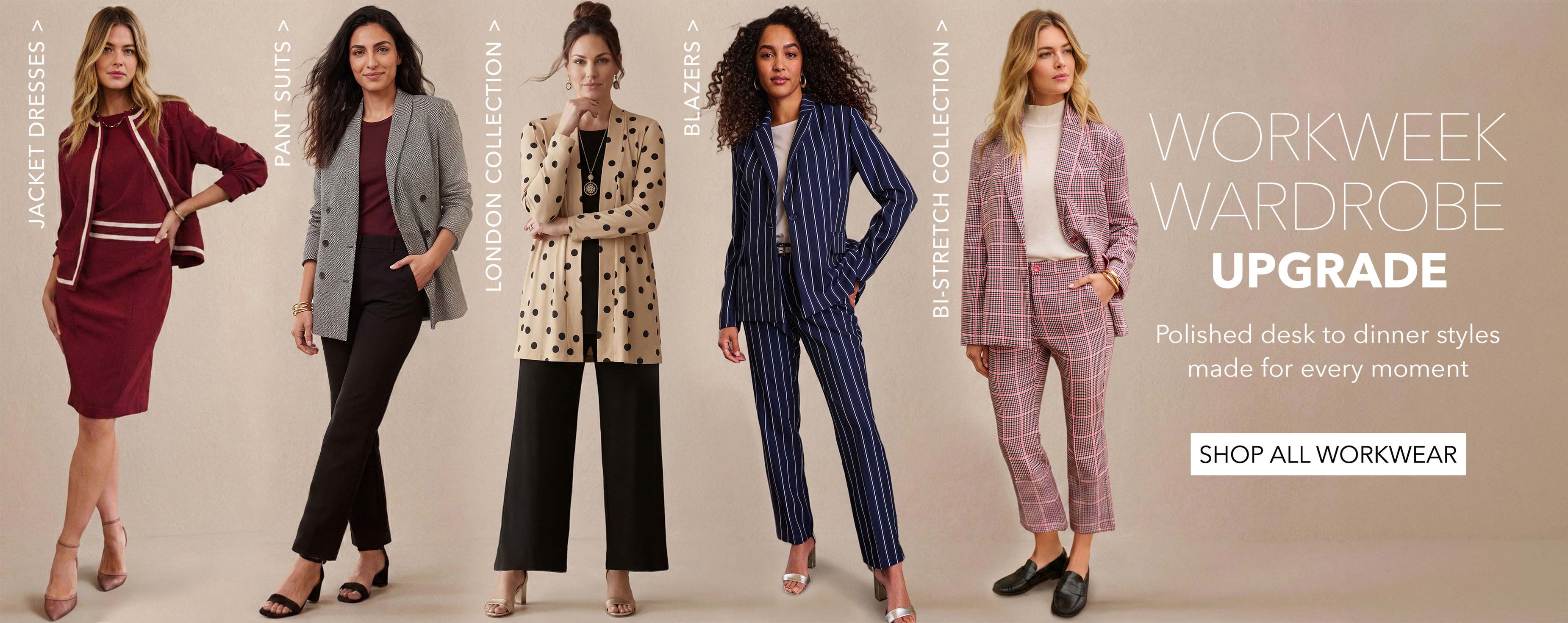 WORKWEEK WARDROBE UPGRADE SHOP ALL WORKWEAR