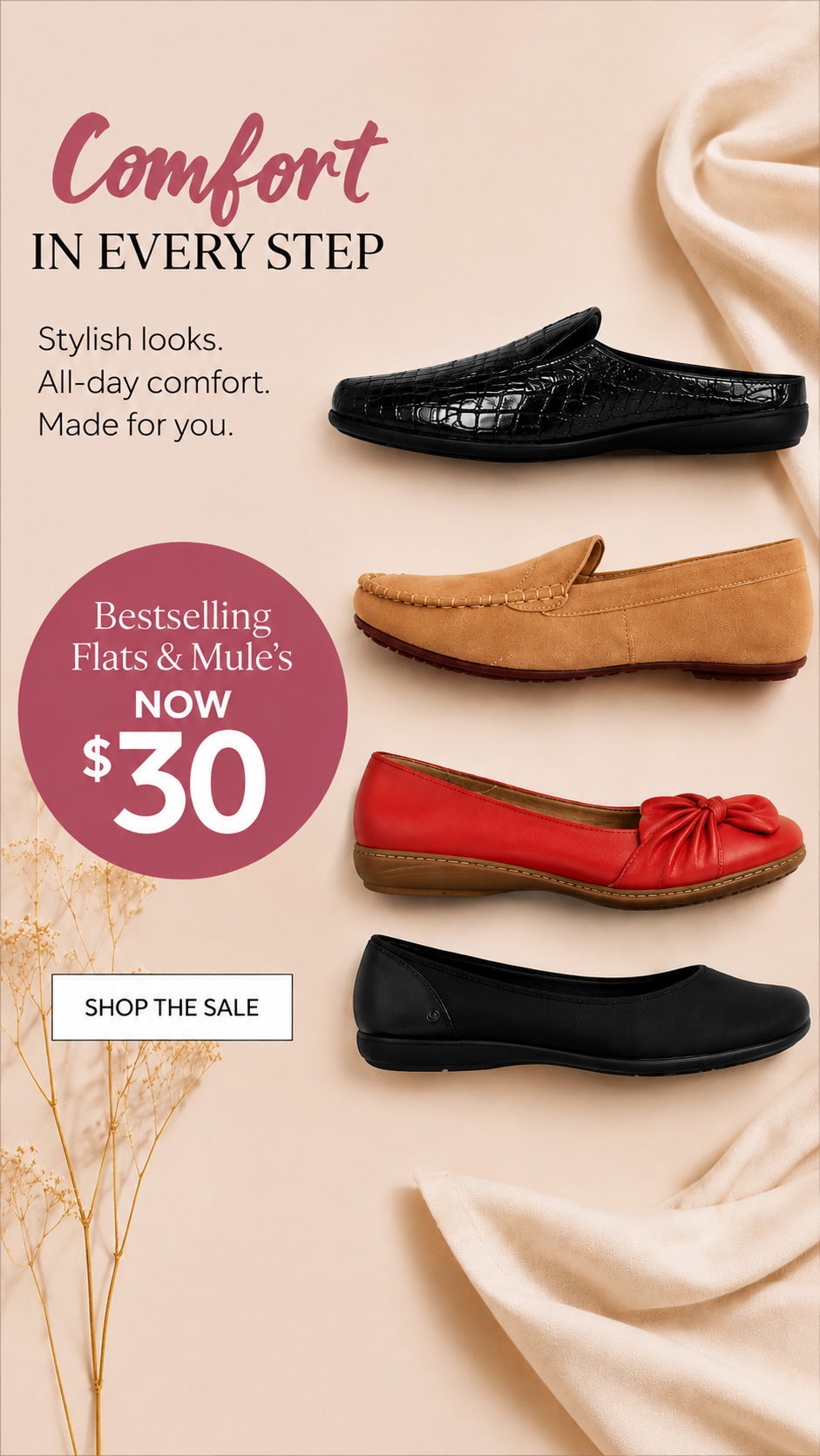 Flats Mules
