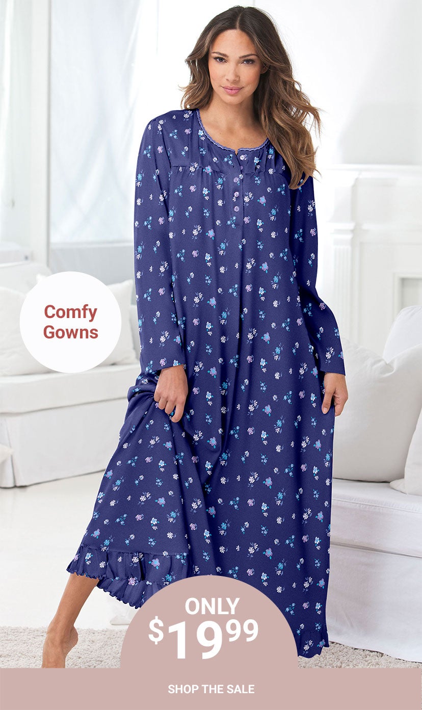 $19.99 GOWNS SHOP THE SALE