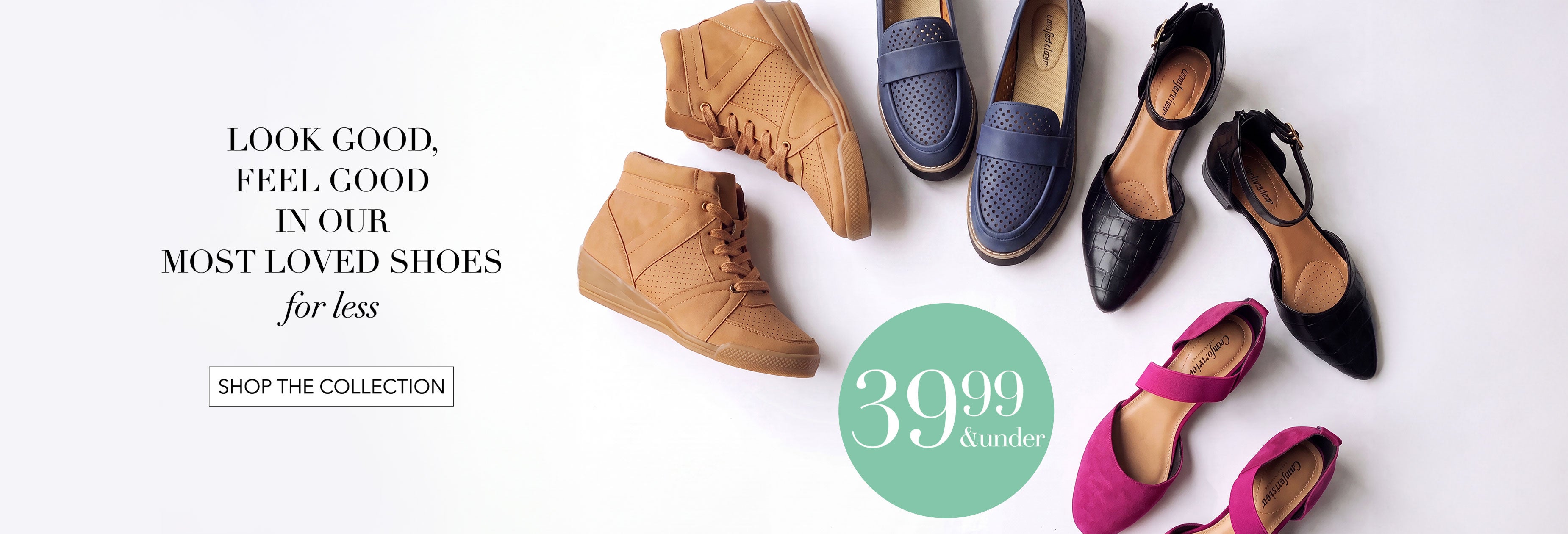 $39.99 & UNDER SHOP THE COLLECTION