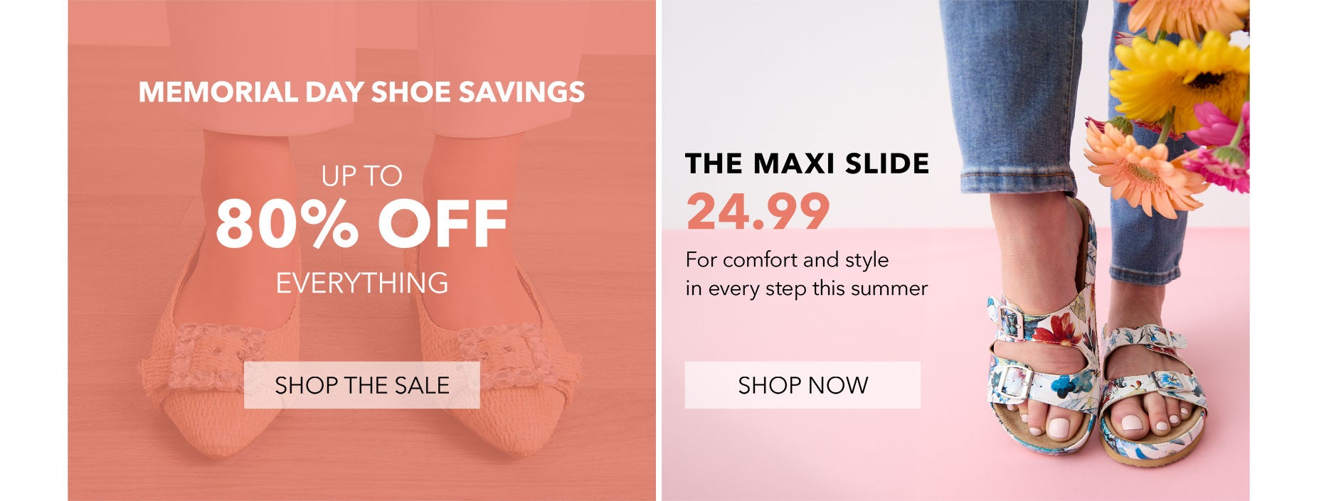 Memorial Day Shoe Savings