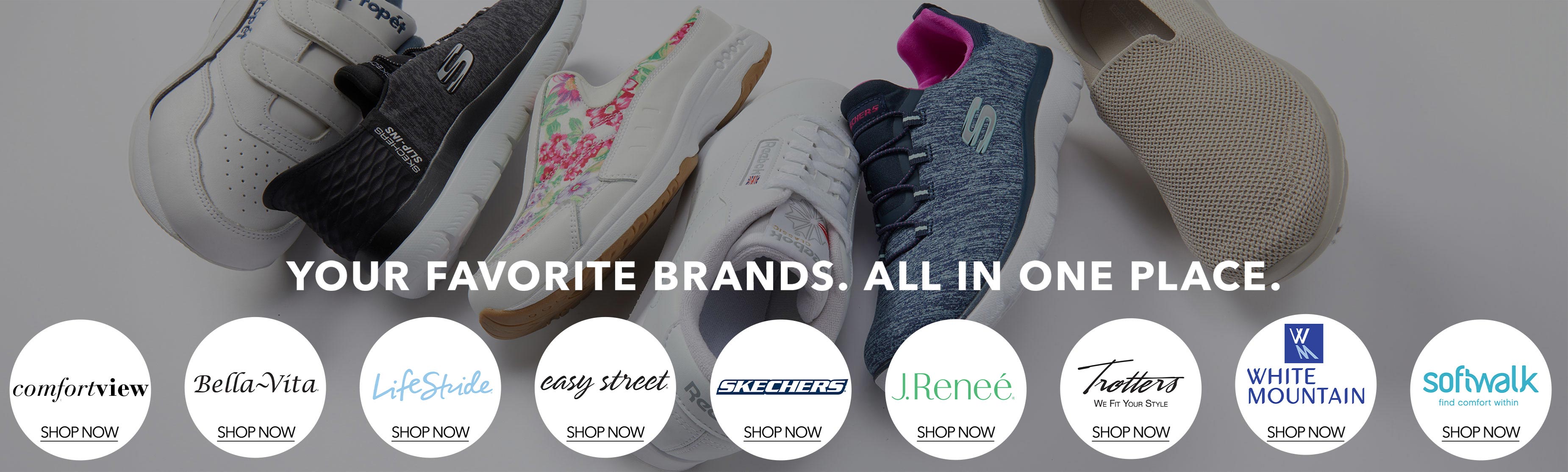 YOUR FAVORITE BRANDS. ALL IN ONE PLACE.