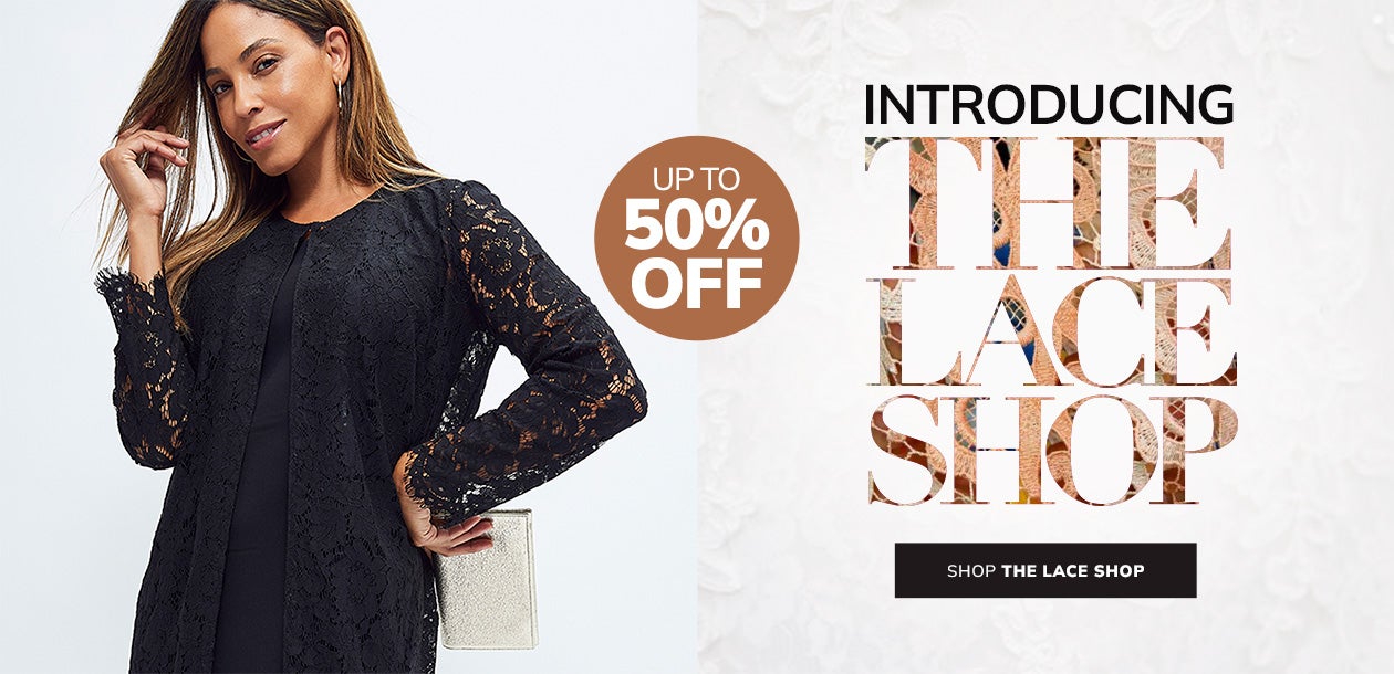 Introducing the lace shop upto 50% off lace