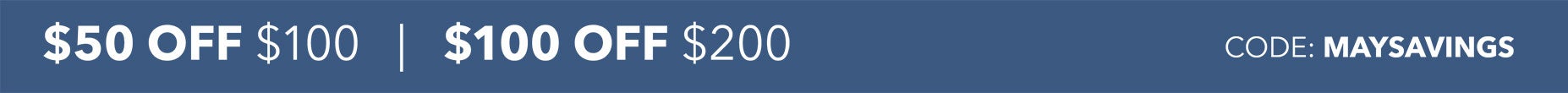 May Savings