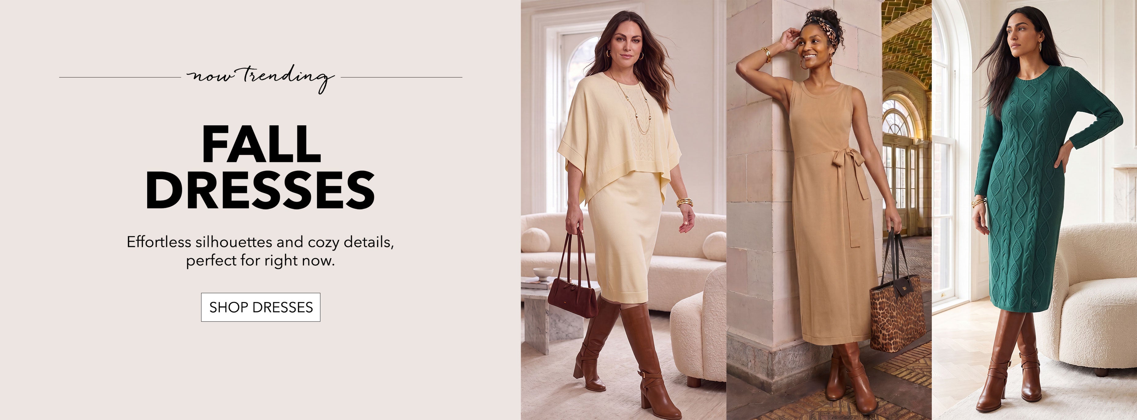 FALL DRESSES SHOP DRESSES