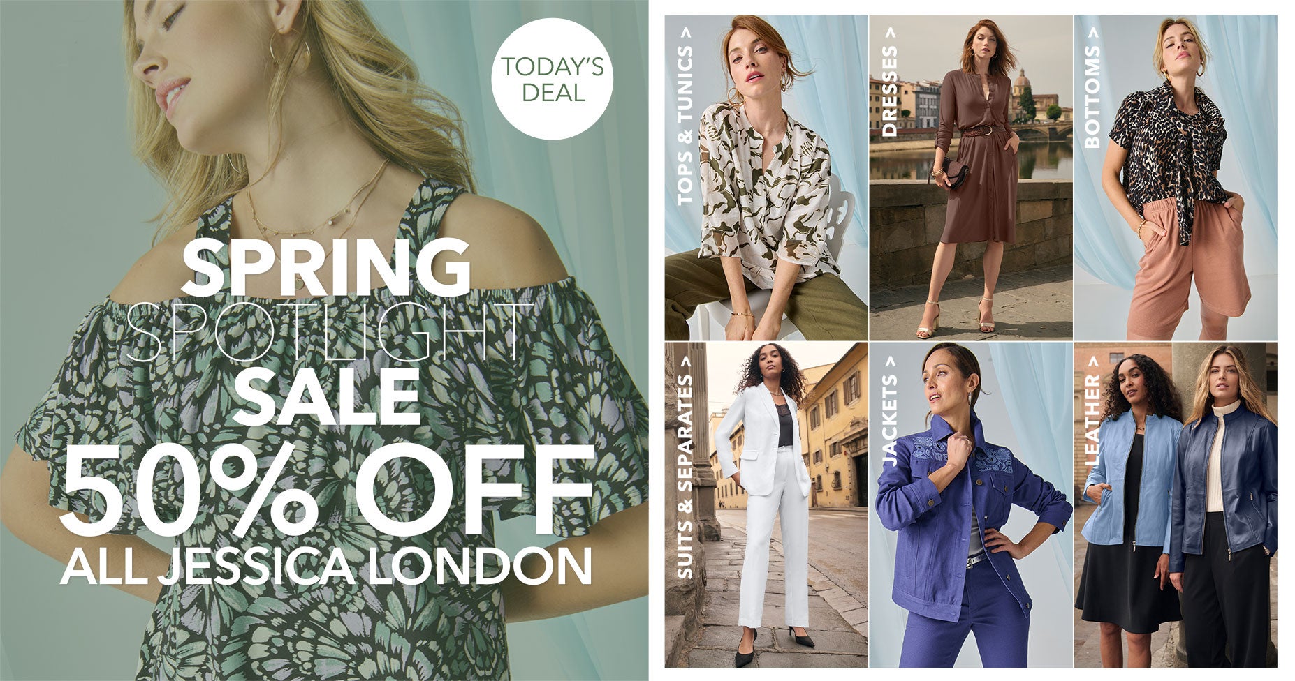 50% OFF ALL JESSICA LONDON!