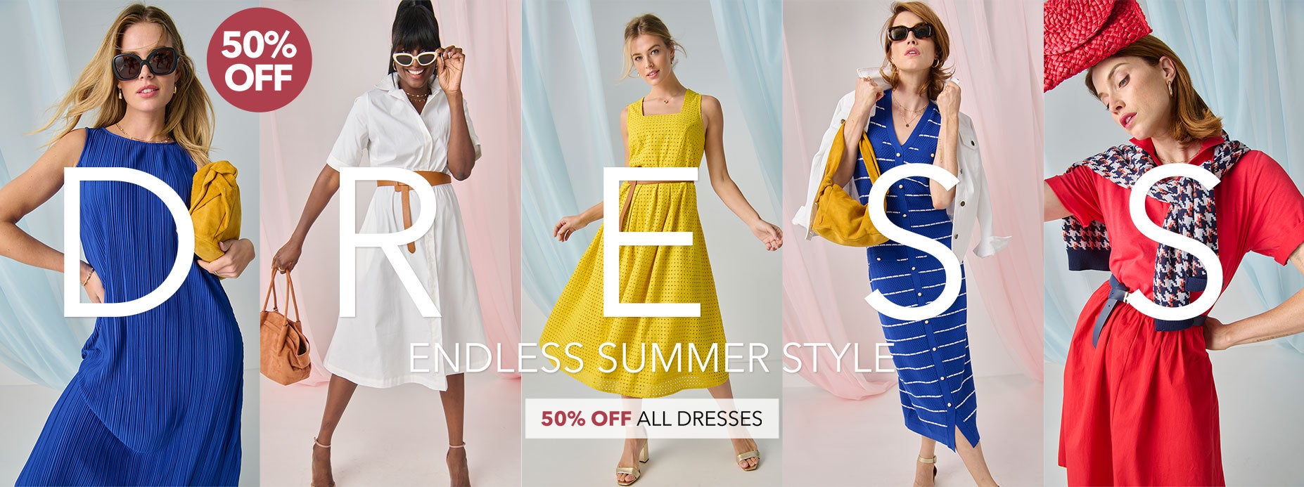 50% OFF All Dresses