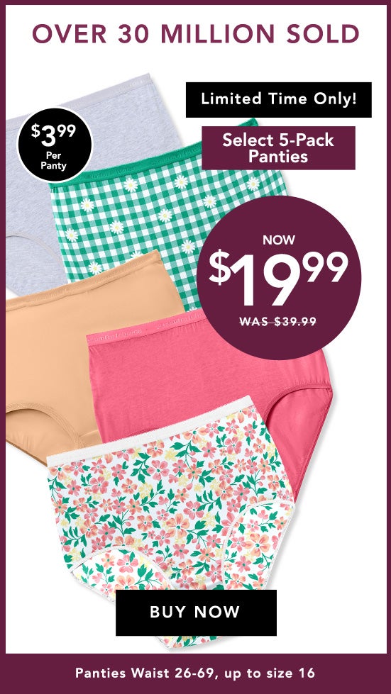 $19.99 Panties Buy Now