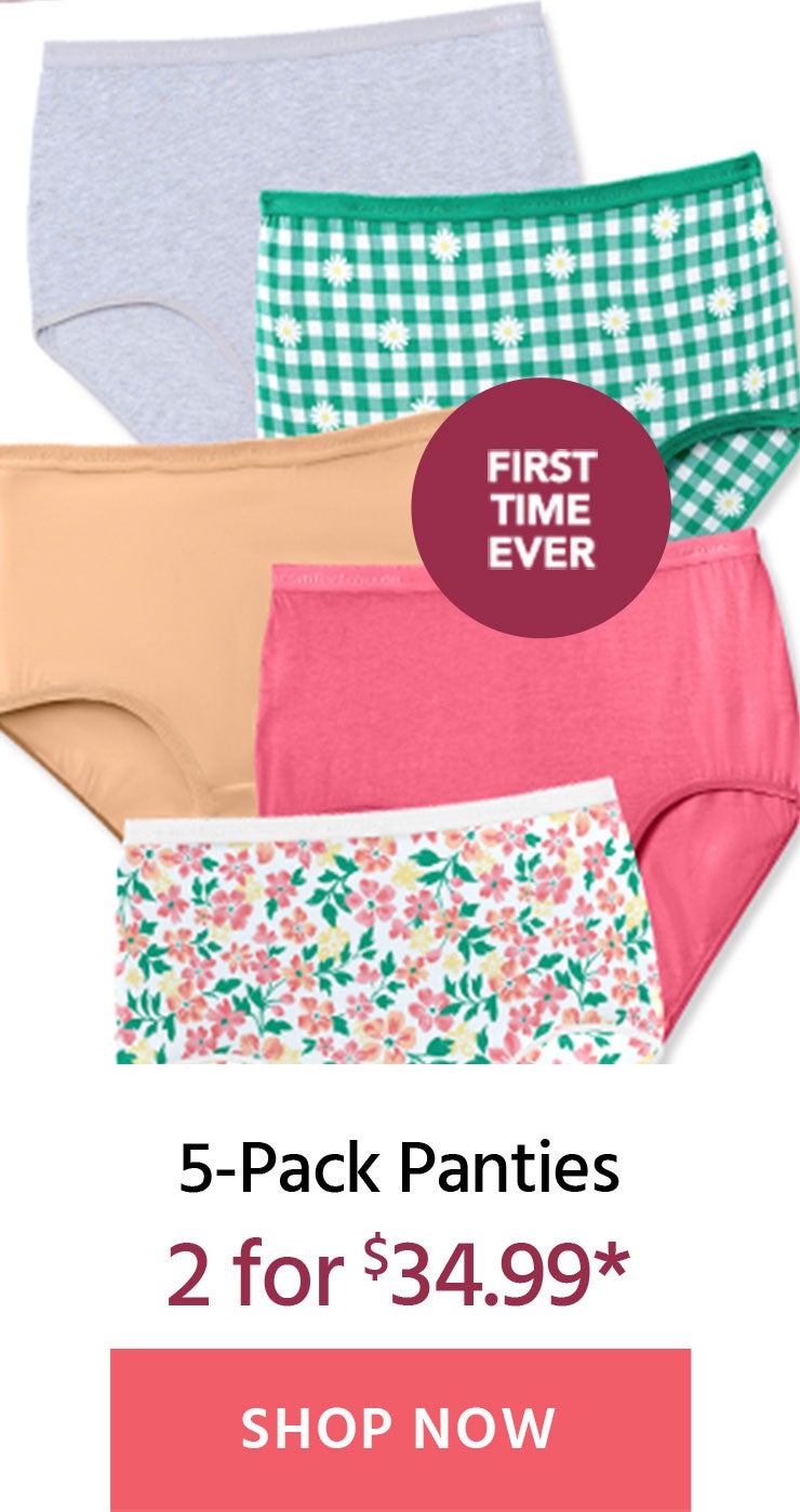 5-Pack Panties Shop Now
