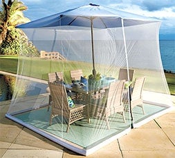 shop Mesh Mosquito Umbrella Canopy