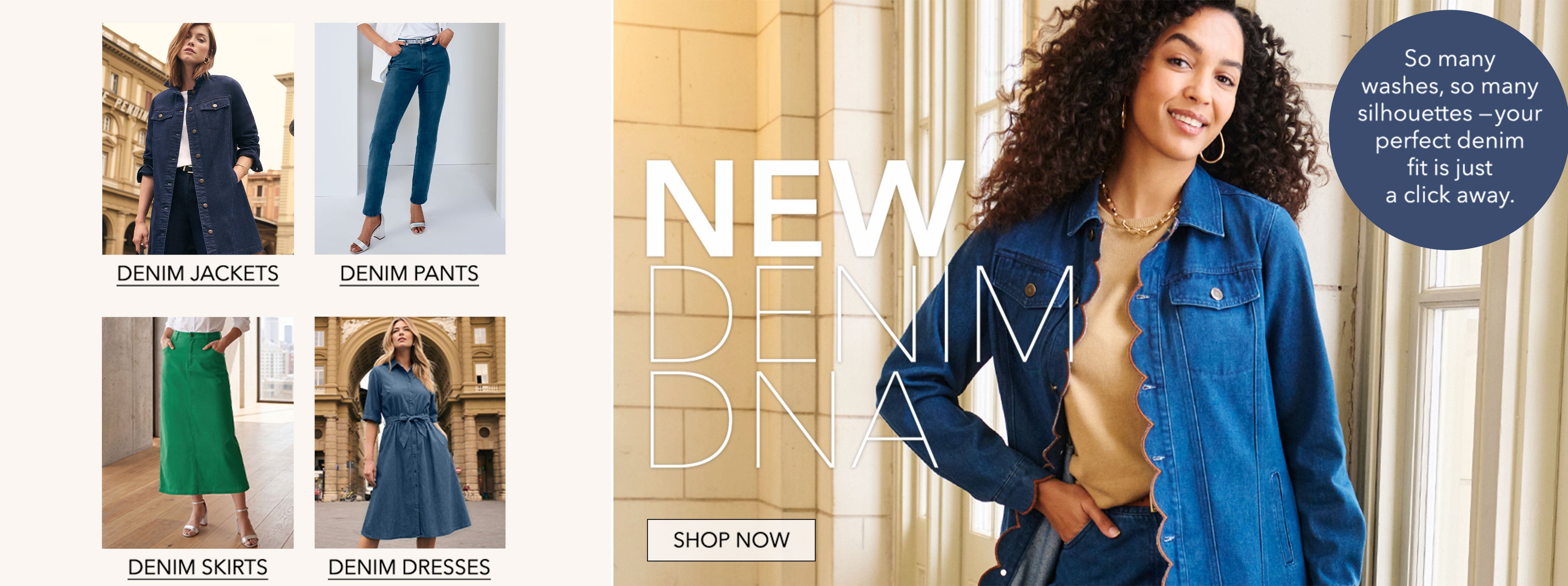 NEW DENIM DNA SHOP NOW
