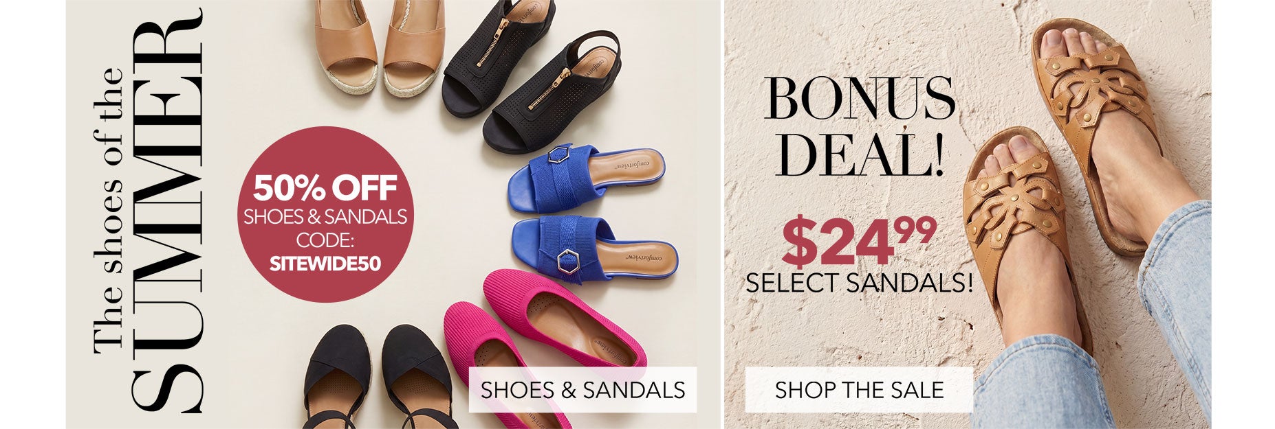 Summer Sandals 12.99 Shop Shoes & Sandals