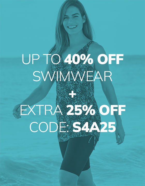 upto 40% Off SWIMWEAR & Extra 25 Off with code S4A25